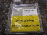 Vintage Microsoft Office Manager 3.5" Floppy Disk - New Sealed - LX16