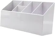 TENOL Barber Scissors Holder Box,Salon Shear Holder,Hair Cutting Tool Case Professional Hairdressing Tool Organizer for Hairstyling, White