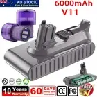 6800mAh Click-In Replacement Battery/Filters For Dyson V11 Absolute V11 Complete