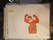 Back to the Future Series Animation Production Cel Universal Studios COA #24
