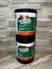 Frost King 6"x20' Plastic Mesh Gutter Guard 2 Rolls