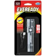 Eveready Metal Rechargeable Handheld Torch