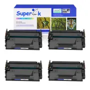 4PK CF287A 87A Toner Cartridge For HP LaserJet Enterprise M506n M527dn M527f
