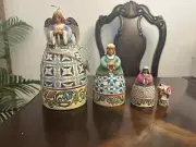 Jim Shore Heartwood Creek Set Of 4 Nativity Nesting Boxes Enesco 2011
