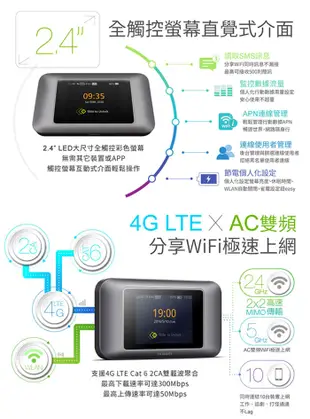 華為 E5787PH-67A 4G SIM卡Wifi分享器無線網卡路由器2CA (7.5折)