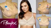 Playtex Fits Beautifully Wire Free Bras Beige Y1005H Sizes 12B 12DD 16B 18B Sale