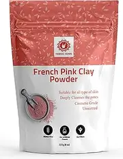 French Pink Clay Powder, 227 g, Clay powder for Face Masks, Soaps