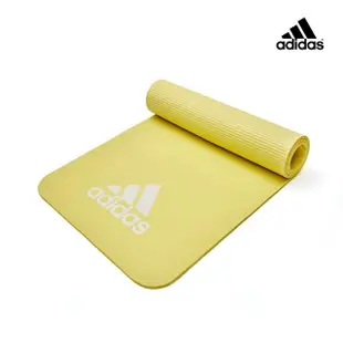 【adidas 愛迪達】輕量彈性瑜珈墊-7mm(三色可選)