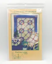 Stars in the Woods #202 Quilt Pattern by PineTree Lodge NEW