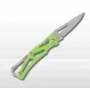 Mini GREEN Pocket Folding Knife Camping Outdoor Fishing Small Keyring Knives EDC