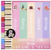 Perfume Oil 10ml VANILLA POD & ASSORTED Roll On Bottle Organic & Vegan