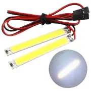 2PCS 1/10 RC Car LED Chassis Lights with Traxxas TRX-4 TRX-6 Axial SCX10 II 9