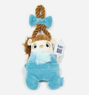New Rare HTF Bark Box " Fluffy Sue " Dog Toy Christmas / Who from Whoville