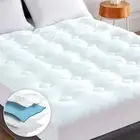 Memory Foam Mattress Topper Cover Matress Pad Deep Pocket Breathable Bamboo New