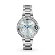New Cartier Ballon Bleu Stainless Steel Automatic 33 mm Blue Watch W4BB0028