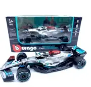 Burago F1 Diecast Model Car 1:43 Scale - Mercedes W13 E Performance