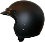Vito Grande, open face helmet , color: Matt-Black , size: XXL