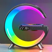 Wireless Charger Atmosphere Lamp App Control Night Light Lamp