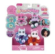 Scrunchmiez Rainbow Glitz 4 Pack Truffle Howl Poppy Mayble Hair Scrunchies