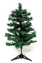 Christmas Tree Green Artificial 2Ft Table Top Natural Style Pine Tree Decoration