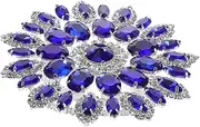 DOITOOL Rhinestone Clothing Patch for Decoration Creative Applique Brooch for Hats Bags and Crafts Unique Shape Suitable for Home and Tailor Shops with Base