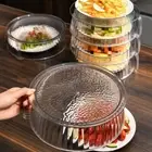 Plastic Microwave Splatter Plate Cover With Steam Vent Oil-proof Anti Splash _as
