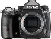 [Pentax] K-3 Mark III Flagship APS-C Black Camera Body - 12fps, Touch Screen LCD, Weather Resistant Magnesium Alloy Body with in-Body 5-Axis Shake Reduction. 1.05x Optical viewfinder with 100% FOV