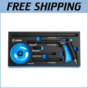 Windstorm EX Air Blow Gun with Ergonomic Grip & Versatile Nozzle Extensions