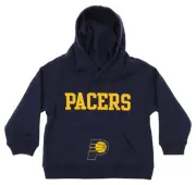 OuterStuff NBA Infant and Toddler's Indiana Pacers Fleece Hoodie, Navy