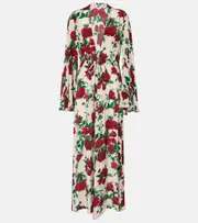 [Alexandra Miro] Alexandra Miro Chloe floral gown XS/S multicoloured
