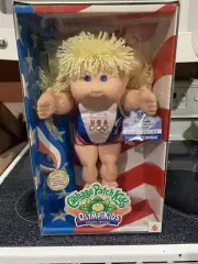 Cabbage Patch Kids Olympikids 1996 Basketball Olympic Doll Chris Carole Blonde