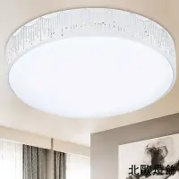 在飛比找Yahoo!奇摩拍賣優惠-簡約現代led吸頂燈圓形正方形溫馨浪漫公主房智能 遙控小客廳