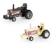 ERTL CHASE! PULLERS Case IH SIXTY-SIXER & OUT-LUGGER 1066 1466 1:64 Tractors