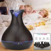 Essential Oil Aroma Diffuse Aromatherapy LED Ultrasonic Humidifier Air Purifier