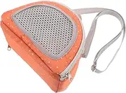 Portable Hamster Carrier Sling Bag for Small Animals Breathable Mesh Pet Bag for Squirrels Chinchillas and Sugar Gliders Outdoor Pet Travel