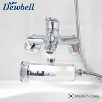 在飛比找PChome24h購物優惠-Dewbell 沐浴除氯過濾水器