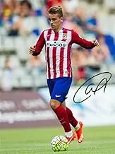 Antoine Griezmann Atletico Madrid Signed Autographed Photo Poster Memorabilia A4 210x297mm