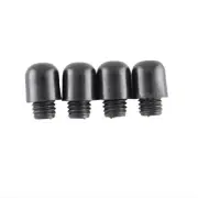 Pool Snooker Billiard Table Ebonite Toe Toes Tips x 4 Black ends for rests sp...