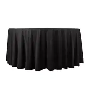 120" Scuba Polyester Round Tablecloth Wedding Table Linens Party Decorations