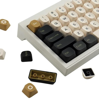172 PBT Keycaps YMK Profile Double Shot Dusk Custom Set for MX Keyboard
