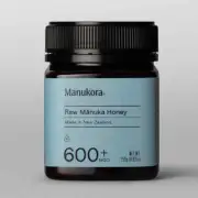 Manukora Raw Manuka Honey 600+ MGO Made in New Zealand NET WT. 250g (8.82oz)