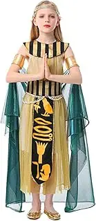 Costume Bay Girl's Egypt Cleopatra Costume Halloween Kids Egyptian Princess Dress Antique Egyptian Pharaoh Costume Carnival Theme Party Book Week Halloween