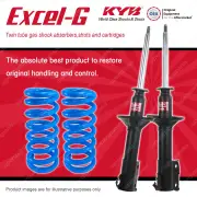 Front KYB EXCEL-G Shocks Coil Springs for HOLDEN Astra LB LC FWD 84-87
