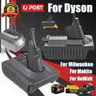 For Makita Milwaukee DeWalt Ryobi to Dyson V6 V7 V8 SV10 SV11 Battery Adapter AU