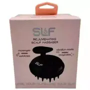SLF USB Rechargeable Vibrating Rejuvenating Scalp Massager Head Exfoliator new