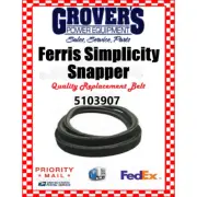 FERRIS SIMPLICITY Belt Part # 5103907 HYDRO BELT FOR IS2100 & IS2200
