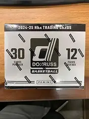 2024-25 Panini Donruss NBA Basketball Factory Sealed Cello Value Box. 12 Packs of 30 Cards.