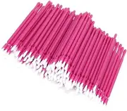 Dental Applicator Brush, Dental Micro Applicator Disposable Bendable Ultrafine Purple Dental Brush for Oral Care 100PCS