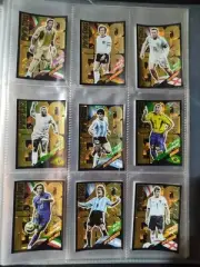 Pelé, MARADONA, Ronaldo 2024 Panini World Class The Game Changers Lot 9 Stickers