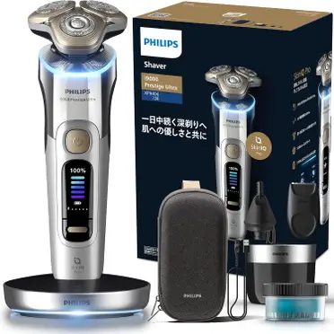 Philips XP9404/36 i9000 Prestige Ultra 乾濕兩用刮鬍刀清洗艙組鉻色